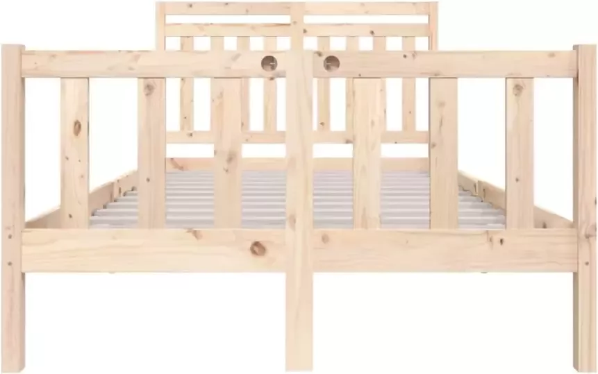 VidaXL -Bedframe-massief-hout-120x200-cm - Foto 3