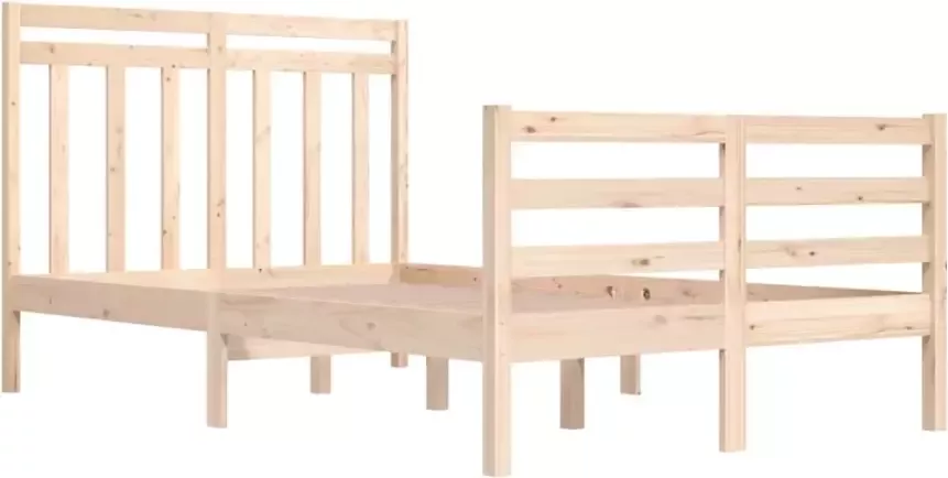 VidaXL -Bedframe-massief-hout-120x200-cm - Foto 3