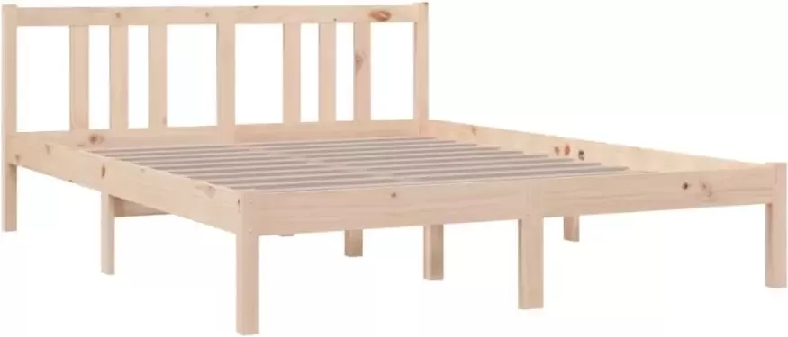 VidaXL -Bedframe-massief-hout-140x190-cm - Foto 19