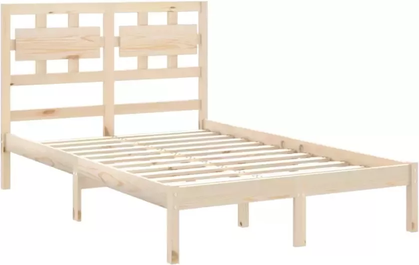 VidaXL -Bedframe-massief-hout-140x200-cm - Foto 4