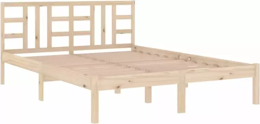 VidaXL -Bedframe-massief-hout-140x200-cm - Foto 7