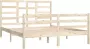 VidaXL Bedframe massief hout 150x200 cm 5FT King Size - Thumbnail 3