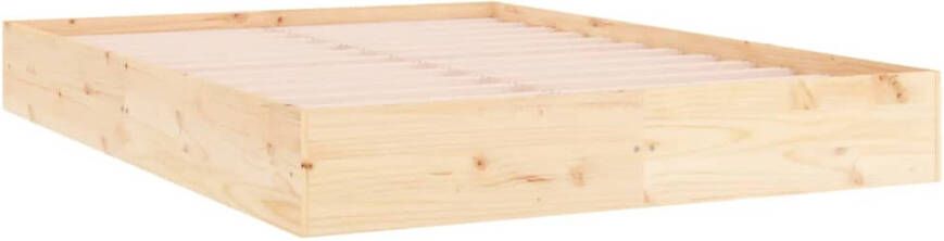 VIDAXL Bedframe zonder matras massief hout 160x200 cm - Foto 3