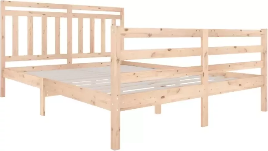 VidaXL -Bedframe-massief-hout-160x200-cm - Foto 4