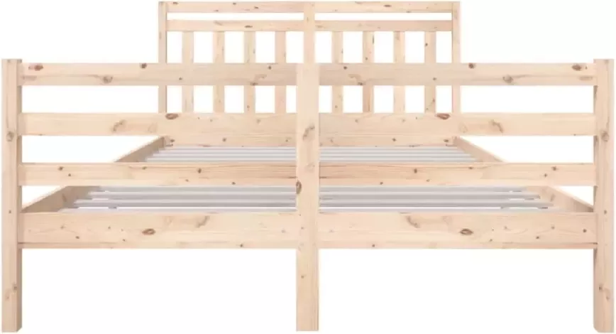 VidaXL -Bedframe-massief-hout-160x200-cm - Foto 3