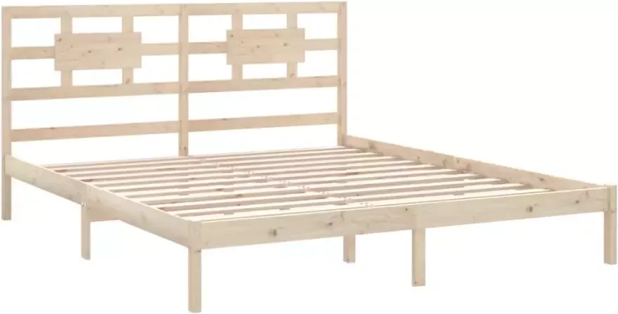 VidaXL -Bedframe-massief-hout-160x200-cm - Foto 3