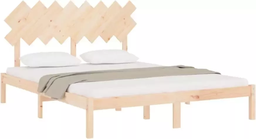 VidaXL -Bedframe-massief-hout-160x200-cm - Foto 4