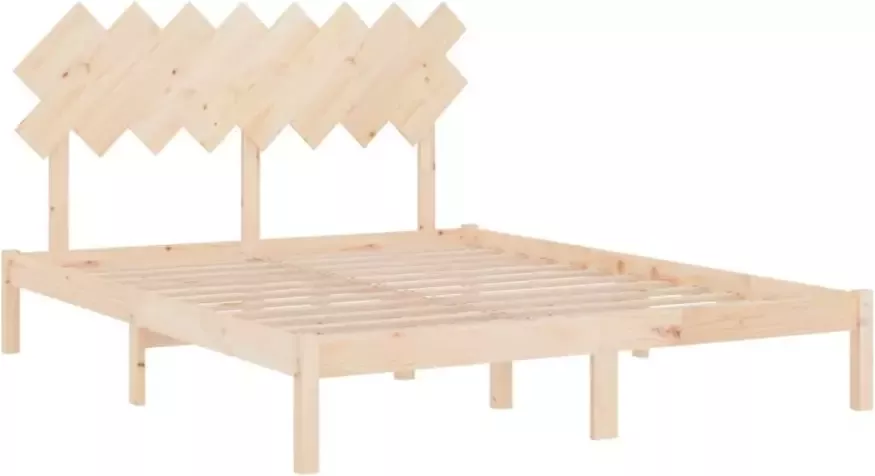 VidaXL -Bedframe-massief-hout-160x200-cm - Foto 3