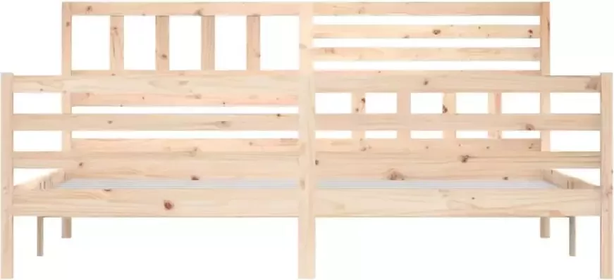 VidaXL -Bedframe-massief-hout-180x200-cm-6FT-Super-King - Foto 2