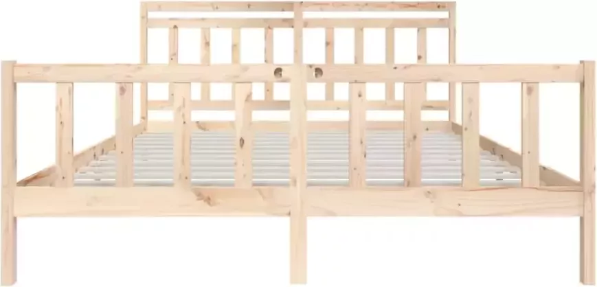 VidaXL -Bedframe-massief-hout-180x200-cm-6FT-Super-King - Foto 4