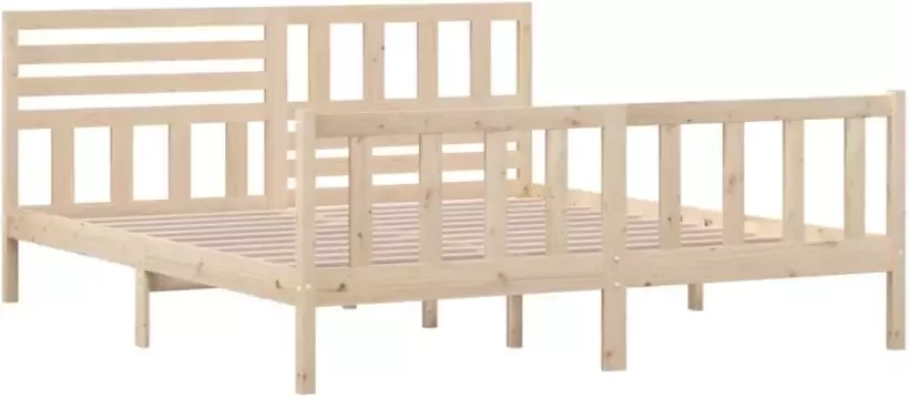 VidaXL -Bedframe-massief-hout-180x200-cm-6FT-Super-King - Foto 4