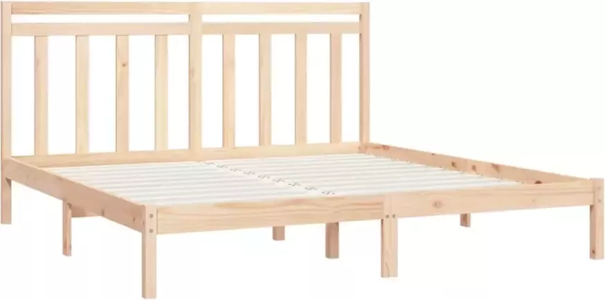 VidaXL -Bedframe-massief-hout-200x200-cm - Foto 3