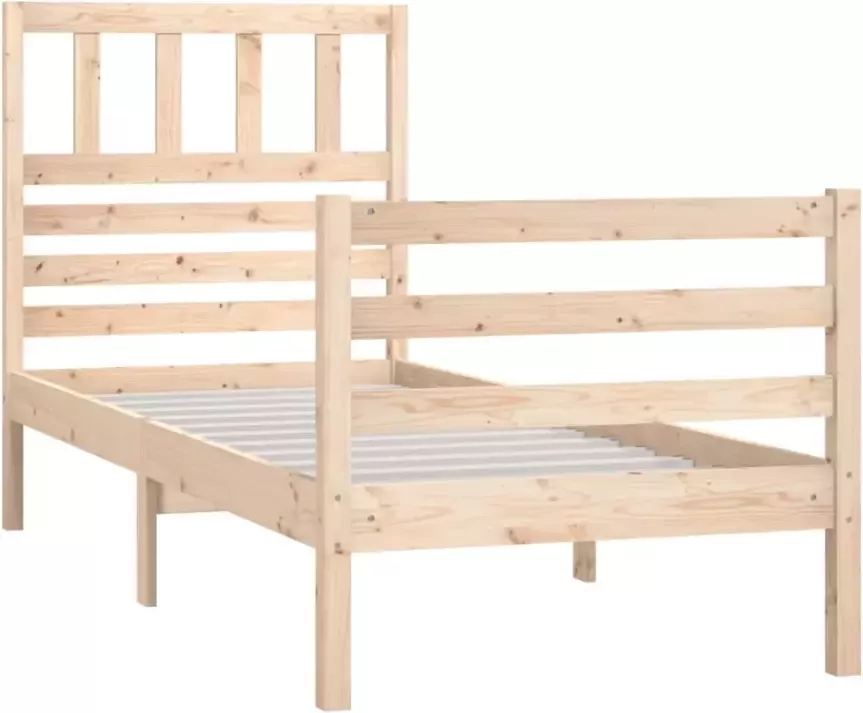 VidaXL -Bedframe-massief-hout-75x190-cm-2FT6-small-single - Foto 4