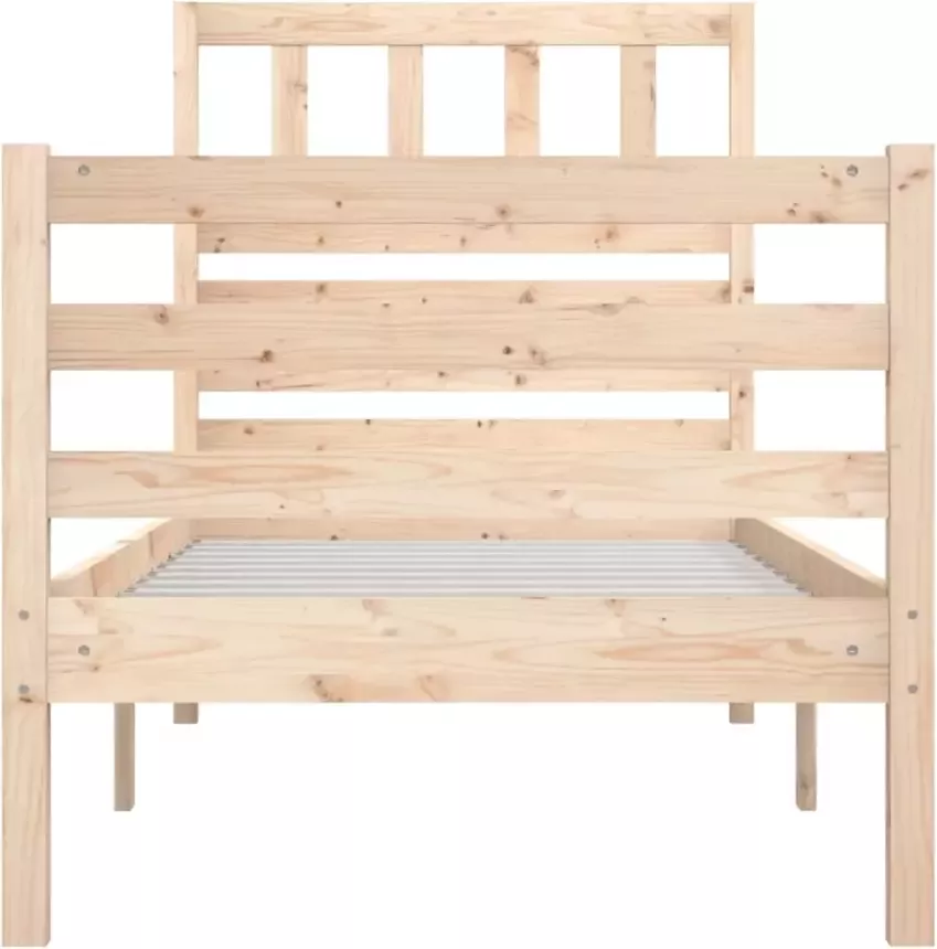 VidaXL -Bedframe-massief-hout-75x190-cm-2FT6-small-single - Foto 2