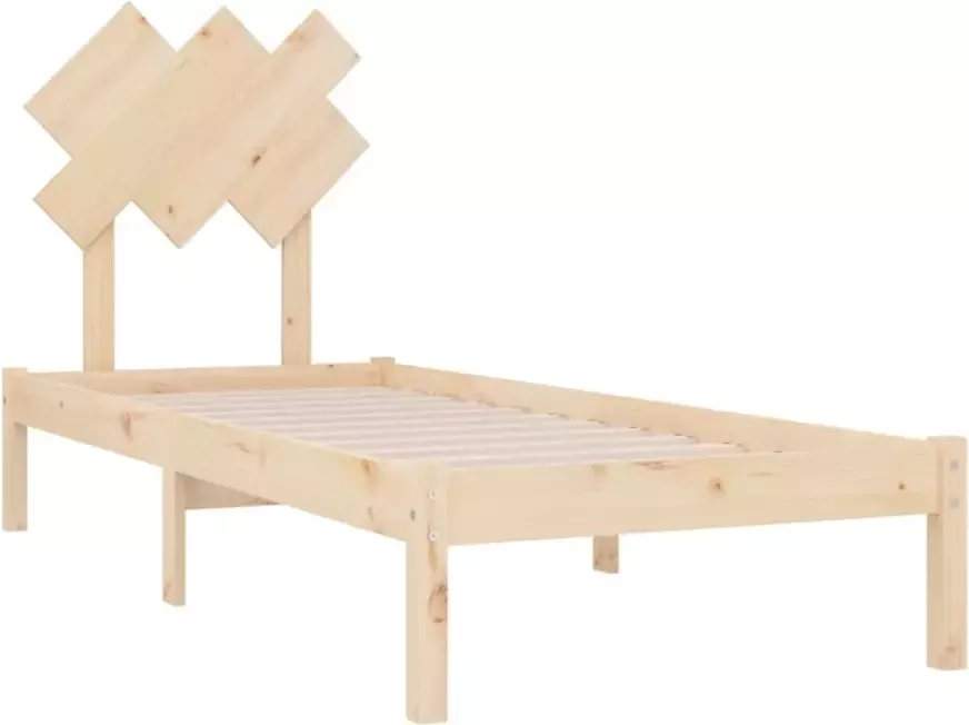 VidaXL -Bedframe-massief-hout-75x190-cm-2FT6-Small-Single - Foto 5