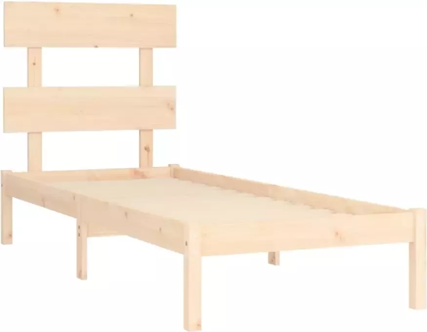 VidaXL -Bedframe-massief-grenenhout-75x190-cm-UK-Small-Single - Foto 17