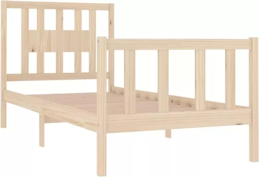 VidaXL -Bedframe-massief-hout-90x190-cm-3FT-Single - Foto 10