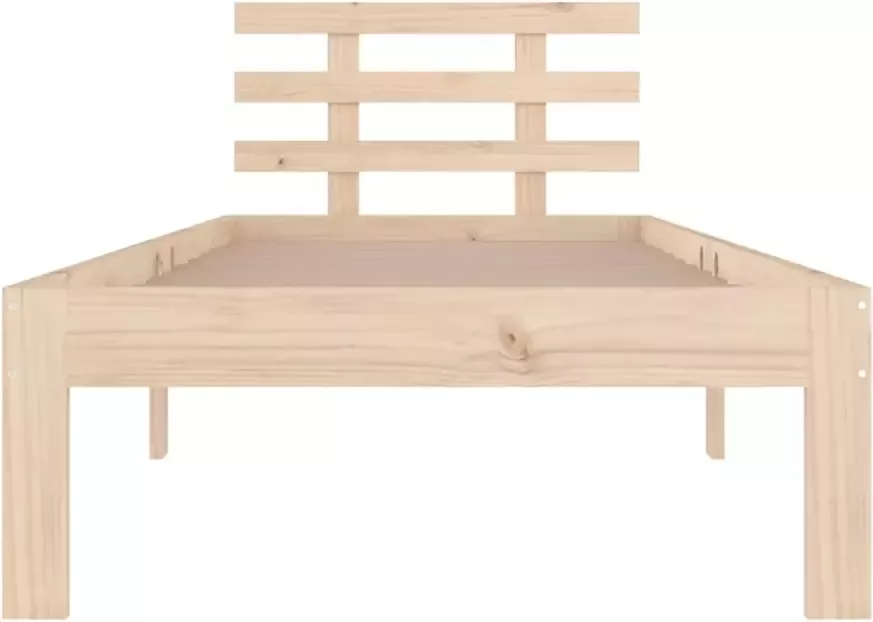 VidaXL -Bedframe-massief-hout-90x200-cm - Foto 2