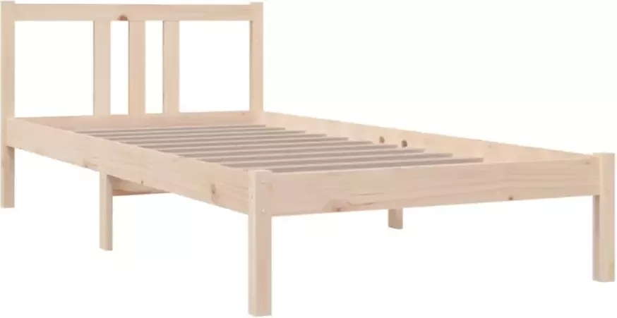 VidaXL -Bedframe-massief-hout-90x200-cm - Foto 4
