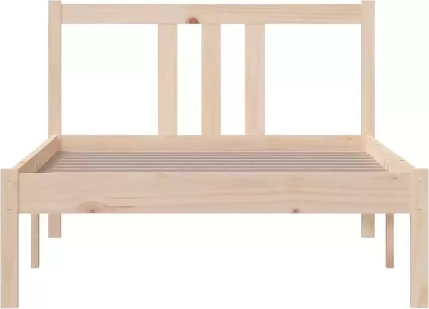 VidaXL -Bedframe-massief-hout-90x200-cm - Foto 2