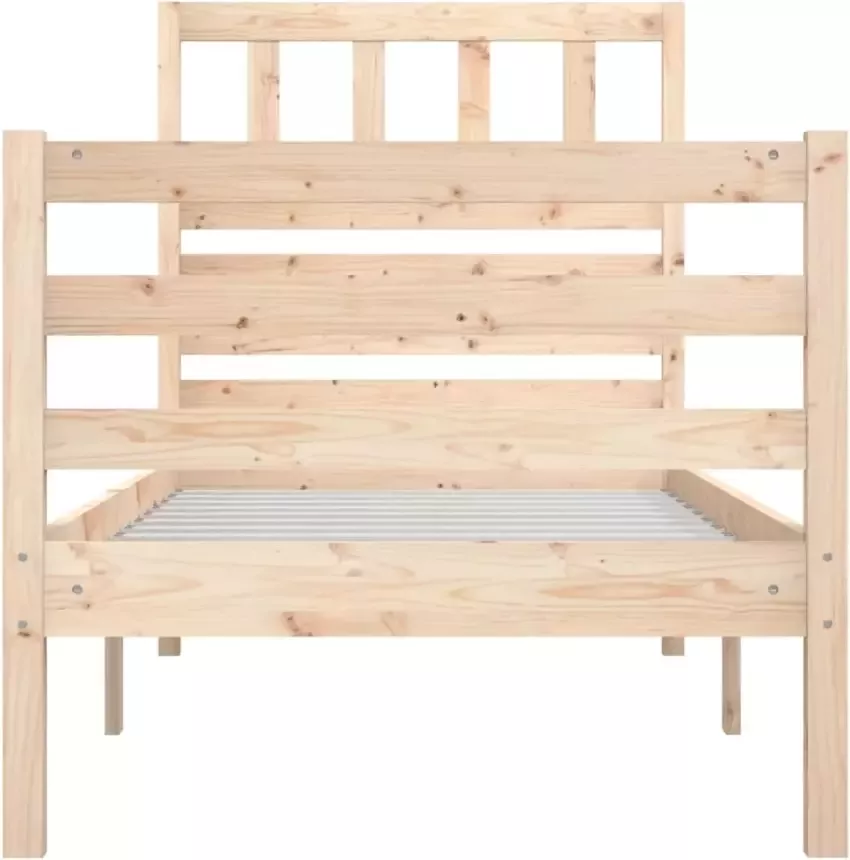 VidaXL -Bedframe-massief-hout-90x200-cm - Foto 2