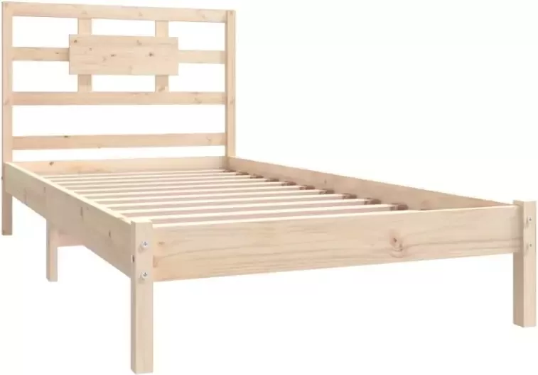 VidaXL -Bedframe-massief-hout-90x200-cm - Foto 3