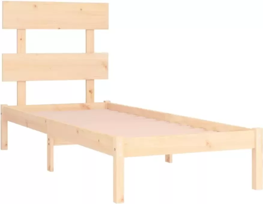 VidaXL -Bedframe-massief-hout-90x200-cm - Foto 3