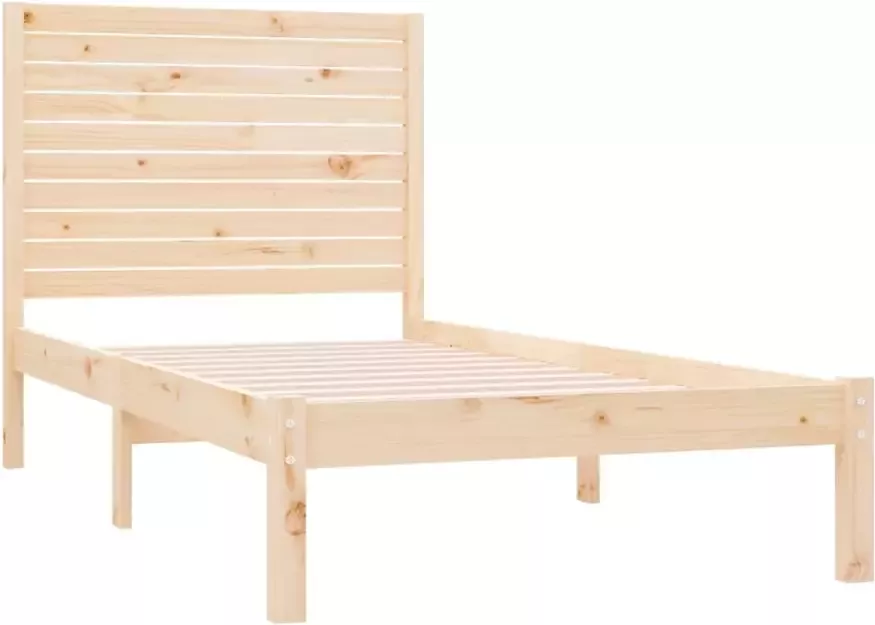 VidaXL -Bedframe-massief-hout-90x200-cm - Foto 3