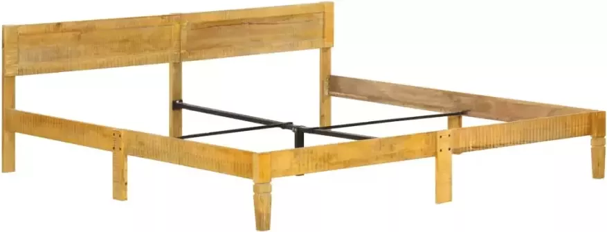 VidaXL -Bedframe-massief-mangohout-200-cm - Foto 4