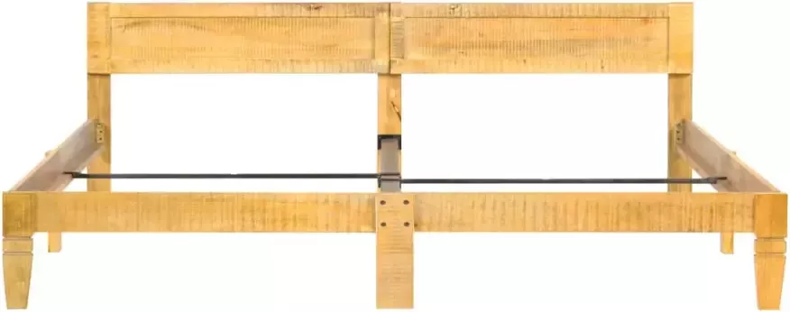 VidaXL -Bedframe-massief-mangohout-200-cm - Foto 3