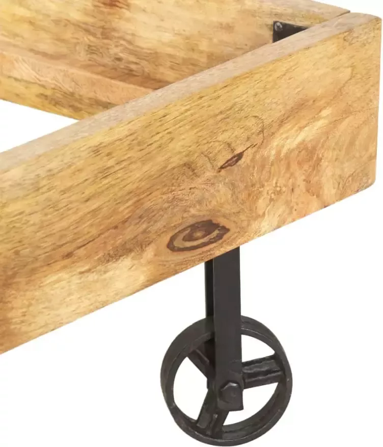 VidaXL -Bedframe-massief-mangohout-200x200-cm