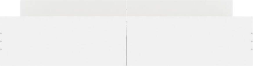 VidaXL -Bedframe-met-hoofd--en-voeteneinde-wit-180x200-cm - Foto 4