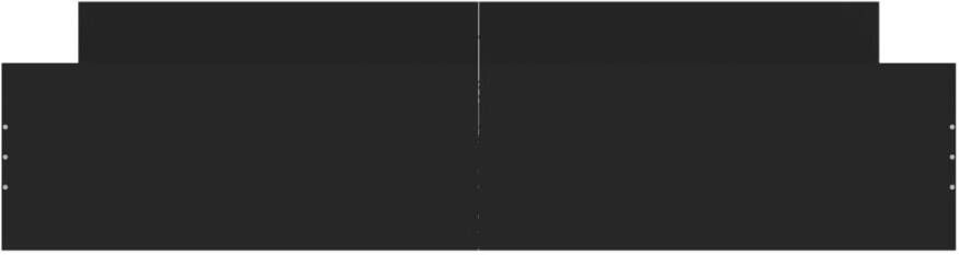 VidaXL -Bedframe-met-hoofd--en-voeteneinde-zwart-180x200-cm - Foto 5