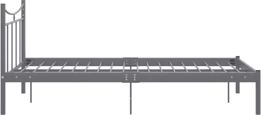 VidaXL -Bedframe-metaal-grijs-120x200-cm - Foto 10