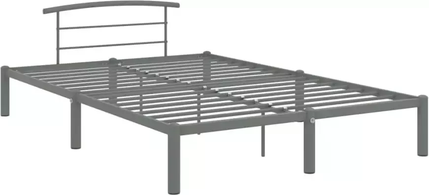 VidaXL -Bedframe-metaal-grijs-120x200-cm - Foto 7