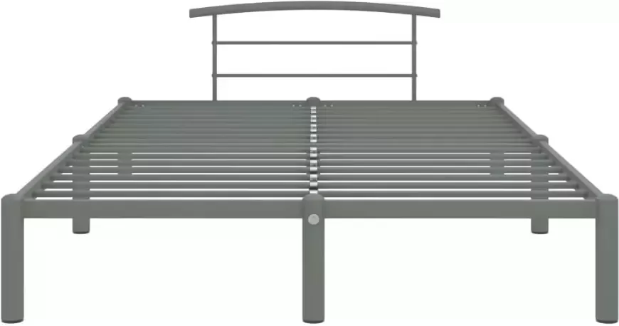 VidaXL -Bedframe-metaal-grijs-120x200-cm - Foto 5