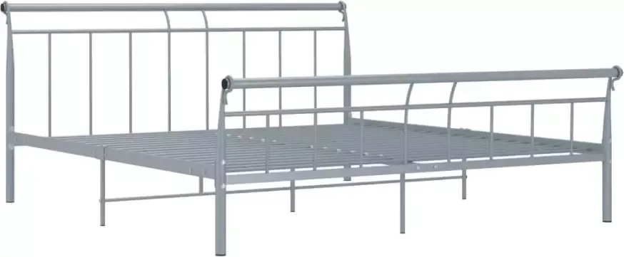 VidaXL -Bedframe-metaal-grijs-180x200-cm - Foto 10