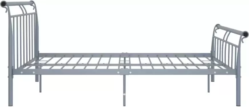 VidaXL -Bedframe-metaal-grijs-180x200-cm - Foto 9