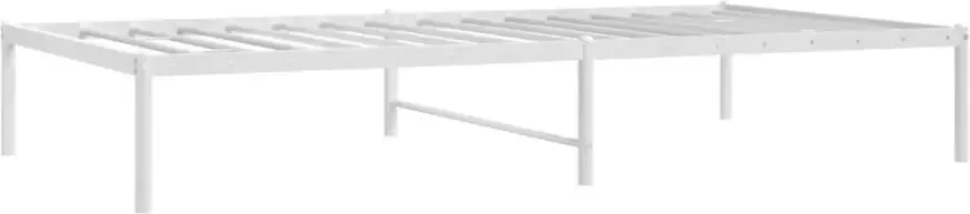 VidaXL -Bedframe-metaal-wit-100x190-cm - Foto 3