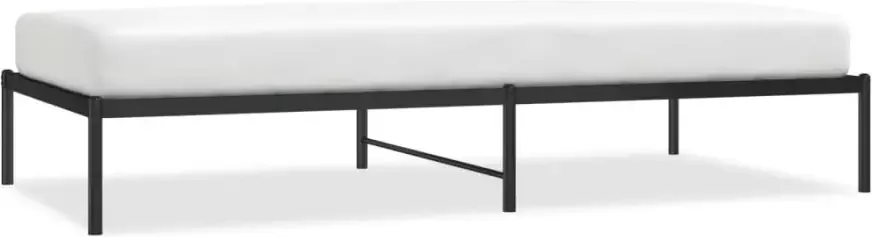 VidaXL -Bedframe-metaal-zwart-100x200-cm - Foto 4