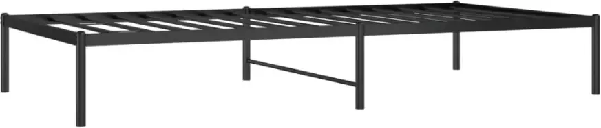 VidaXL -Bedframe-metaal-zwart-100x200-cm - Foto 3