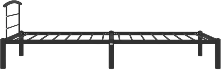 VidaXL -Bedframe-metaal-zwart-100x200-cm - Foto 3