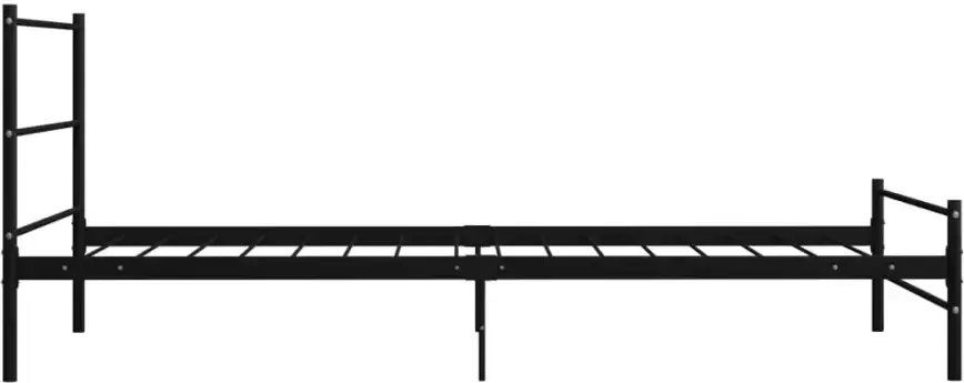 VidaXL -Bedframe-metaal-zwart-100x200-cm - Foto 3