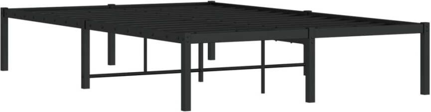 VidaXL -Bedframe-metaal-zwart-120x190-cm - Foto 4