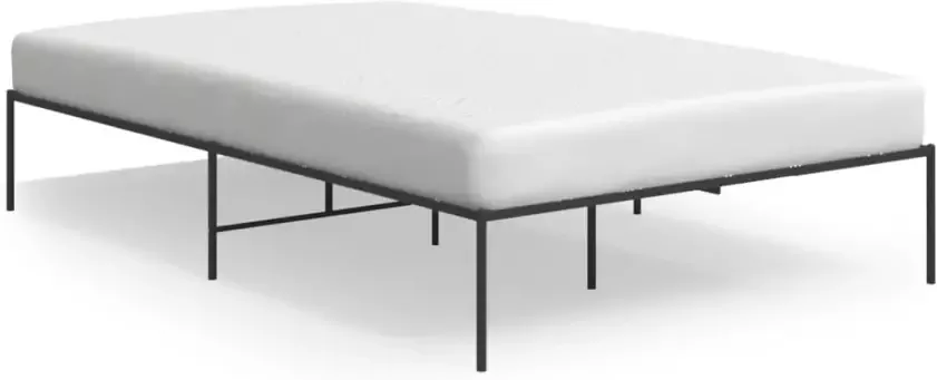 VidaXL -Bedframe-metaal-zwart-120x200-cm - Foto 4