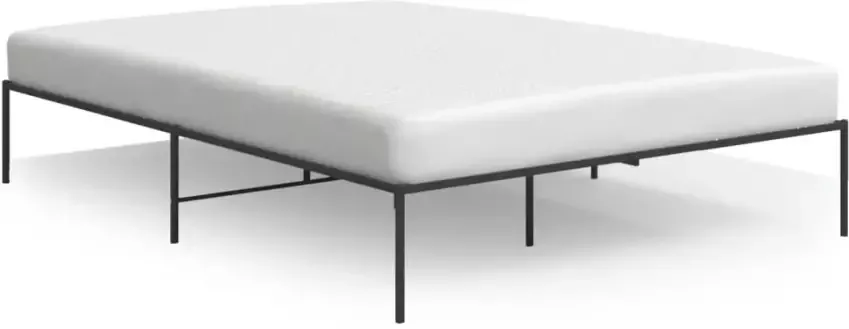 VidaXL -Bedframe-metaal-zwart-140x200-cm - Foto 5