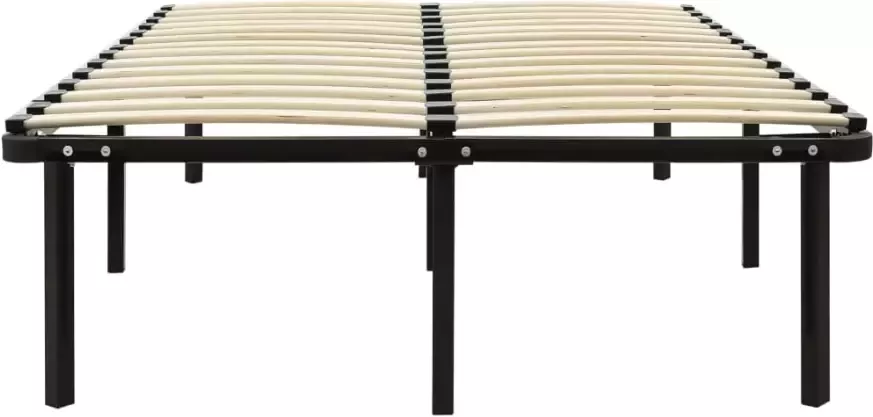 VidaXL -Bedframe-metaal-zwart-160x200-cm - Foto 2