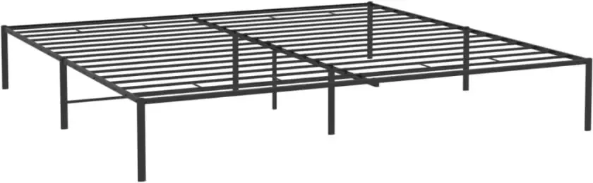 VidaXL -Bedframe-metaal-zwart-180x200-cm - Foto 5