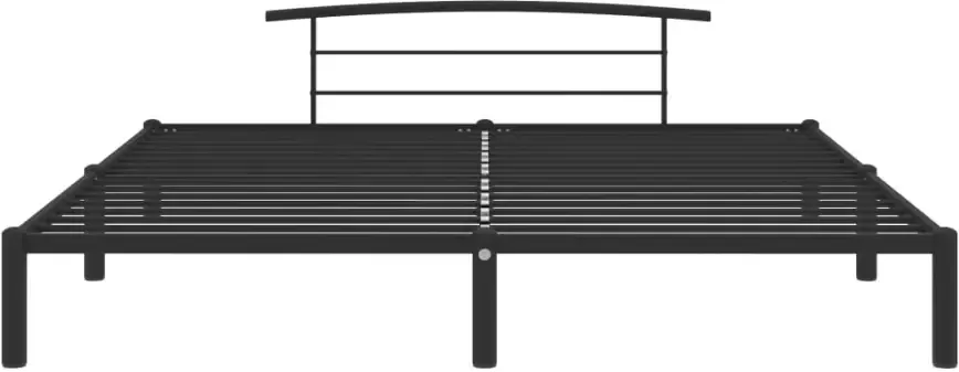 VidaXL -Bedframe-metaal-zwart-180x200-cm - Foto 2