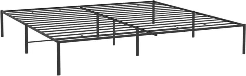 VidaXL -Bedframe-metaal-zwart-183x213-cm - Foto 5